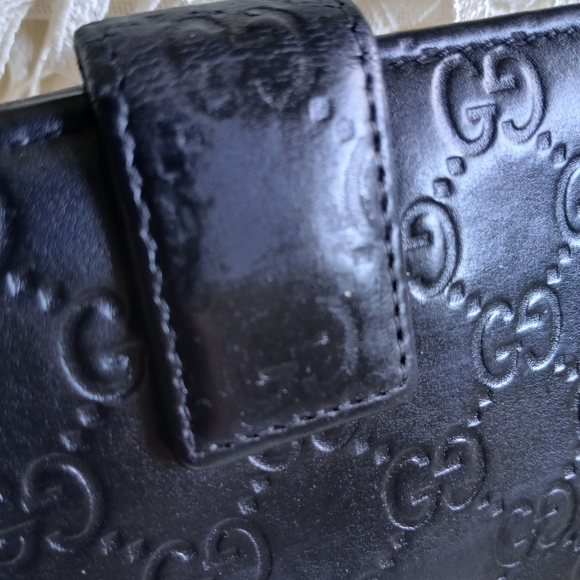 Gucci Black Leather Wallet - Picture 5 of 11